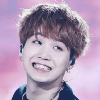 🤩 Suga kpop, music, idol, singer, BTS, min yoongi telegram sticker