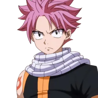 😠 Natsu Dragneel Fairy Tail Anime, Charakter, Natsu, Dragneel, Fairy Tail telegram sticker