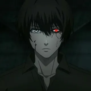 ♠️ Ken Kaneki Tokyo Ghoul Anime, Tokyo Ghoul, Kaneki Ken, Ghoul, Charakter, Manga whatsapp sticker