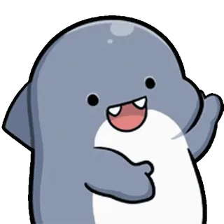 ⭐ cartoon, cute, character, friendly, illustration whatsapp sticker