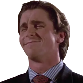 American Psycho whatsapp stickers