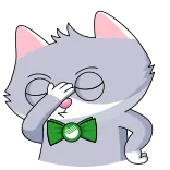 😬 cat telegram sticker