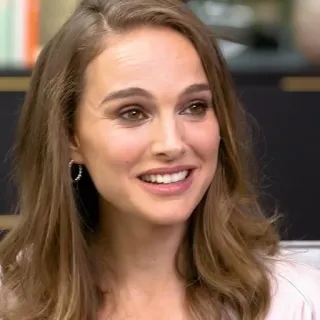 🍄 Natalie Portman atriz, celebridade, retrato, mulher, pessoa, rosto telegram sticker
