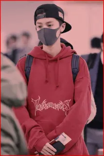 💮 Vetements Vetements, Худи, Красный, Мода, Стиль, Одежда whatsapp sticker