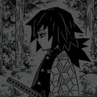 🕳 Giyu Tomioka Demon Slayer Anime, Manga, Demon Slayer, Giyu Tomioka, Katana, Spada, Pilastro dell'Acqua telegram sticker
