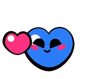 ☺️ corazón, amor, lindo, emoji, kawaii, afecto, dibujos animados, amigable telegram sticker