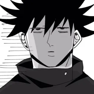 😐 Anime, Manga, Portret, Kreskówka, Rysunek whatsapp sticker