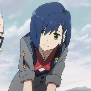 🍢 Ichigo Darling in the Franxx อนิเมะ, อิจิโกะ, Darling in the Franxx, ตัวละคร, อนิเมชั่น telegram sticker