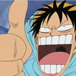 @PandaSenPaiBot | Pack 16 | Luffy telegram stickers