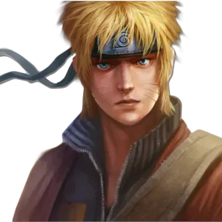 🤨 Naruto anime, manga, ninja, naruto uzumaki, shonen, cartoon, fanart telegram sticker