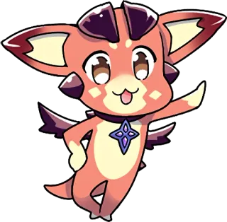 😀 만화, 판타지, 동물, SD캐릭터, 귀여운, 스티커 telegram sticker