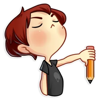 Pierre de Penciliere telegram stickers