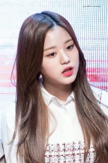 ❓ femme, kpop, portrait, fille, chanteuse, asiatique, célébrité telegram sticker