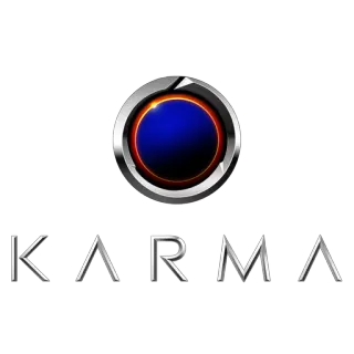 👍 KARMA Карма, Логотип, Бренд, Символ, Компания telegram sticker