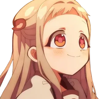 😊 Yashiro Nene Toilet-bound Hanako-kun アニメ, 八尋寧々, 地縛少年花子くん, 漫画, ステッカー, 女の子, キャラクター telegram sticker