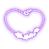 neon @cute_enot_art telegram emojis 💜