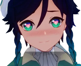 😍 Venti Genshin Impact Anime, Video game, Personagem, Venti, Genshin Impact telegram sticker