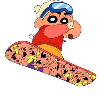 shinnosuke telegram stickers