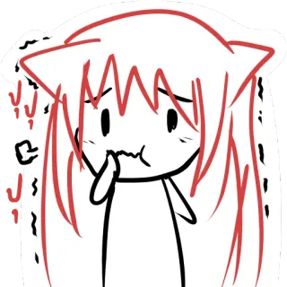 Puni in lazy :: @line_stickers whatsapp stickers