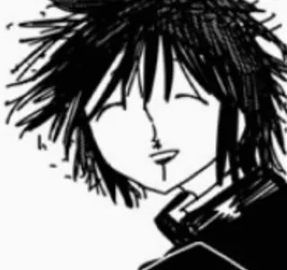 💍 Anime, Manga, Đen trắng telegram sticker