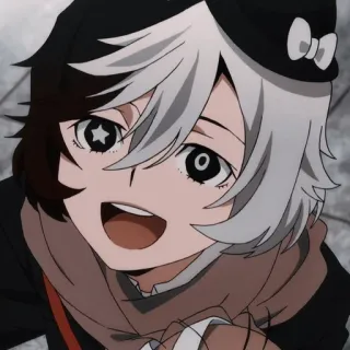 😃 Chuya Nakahara Bungou Stray Dogs Anime, Manga, Bungou Stray Dogs, Chuya Nakahara, Charakter, Fanart telegram sticker