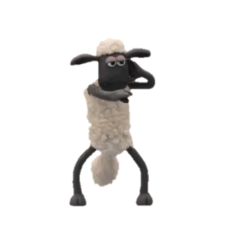 🕺 Shaun Shaun the Sheep pecora, cartoni animati, animale, commedia, stop motion telegram sticker
