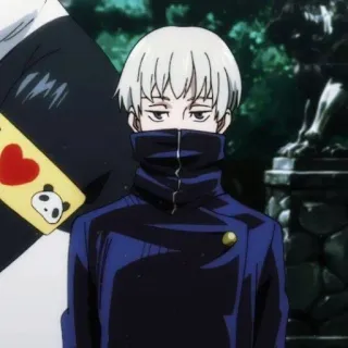 ❤️ Toge Inumaki Jujutsu Kaisen Anime, Jujutsu Kaisen, Toge Inumaki, Sticker, Nhân vật telegram sticker
