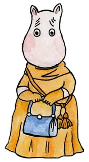 Moomintroll and All whatsapp stickers