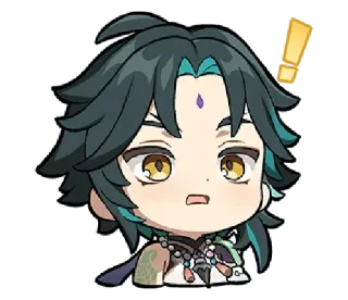 ❕ Xiao Genshin Impact video game, anime, xiao, genshin impact, character telegram sticker