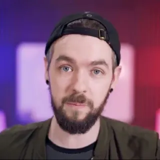 😐 Jacksepticeye Youtuber, Gamer, Irlandese, Influencer, Personalità di internet telegram sticker