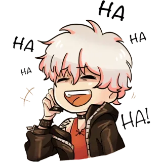 😂 HA
HA
HA
HA!
HA 웃음, 치비, 만화, 행복, 애니메이션 whatsapp sticker