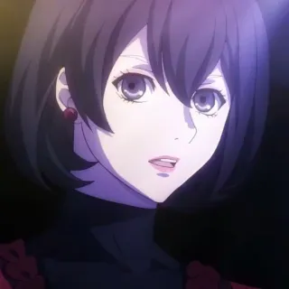 ☁️ Anime, Portret, Vrouw, Karakter, Vrouwelijk telegram sticker