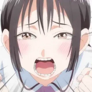🎲 anime, meisje, huilend, emotioneel, boos telegram sticker
