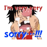 One Piece- @MochaStickers whatsapp stickers