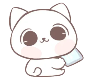 📱 แมว, ลูกแมว, สัตว์, น่ารัก, สติกเกอร์ telegram sticker
