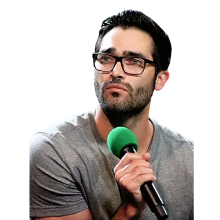 Tyler Hoechlin WTF telegram stickers