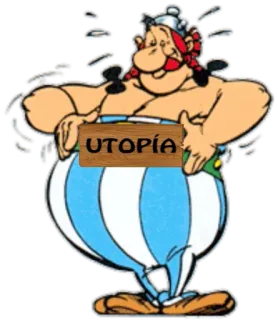 🙌 UTOPIA Asterix, Utopia, Personagem de desenho animado, Banda Desenhada, Gaulês, engraçado, autocolante whatsapp sticker