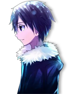 😊 anime, manga, character, boy, illustration, portrait telegram sticker