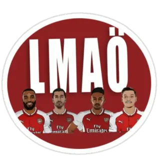 🤟 LMAO soccer, football, sports, team, funny, lmao telegram sticker