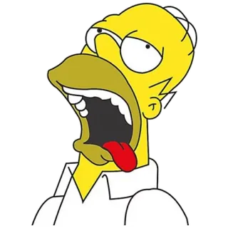 Los Simpsons whatsapp stickers