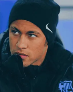😐 Neymar футбол, футболист, спортсмен, Неймар, FCB telegram sticker