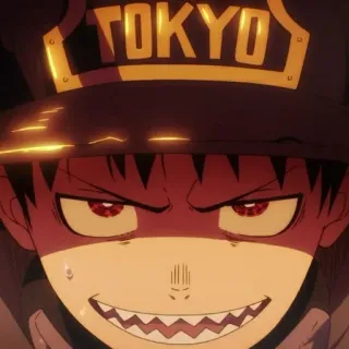 🔥 TOKYO Anime, Charakter, Wütend, Gesicht whatsapp sticker