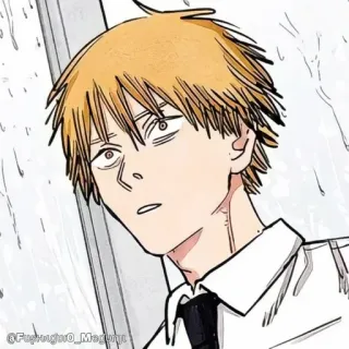 🪚 Denji Chainsaw Man Anime, Manga, Chainsaw Man, Denji, Cartoon, Charakter, Animation telegram sticker