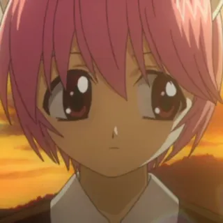 🗝 Anime, Manga, Capelli rosa, Ragazza, Personaggio, Cartone animato telegram sticker