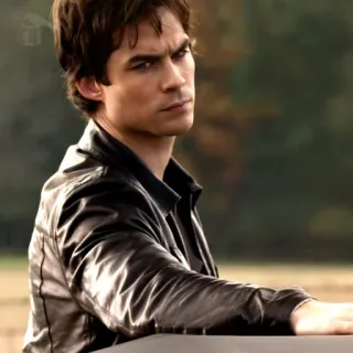 🍸 Damon Salvatore The Vampire Diaries Vampier, Drama, Ian Somerhalder, Bovennatuurlijk telegram sticker