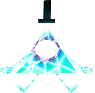 ✨ Bill Cipher Gravity Falls bill cipher, triangle, gravity falls, personnage de dessin animé, animation telegram sticker