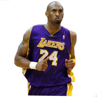 😜 Kobe Bryant 농구, 운동선수, 레이커스, NBA, 스포츠 telegram sticker