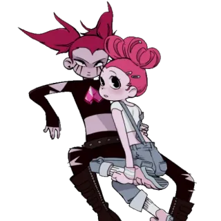 👩‍🎤 Spinel Steven Universe Kartun, Karakter, Spinel, Steven Universe whatsapp sticker