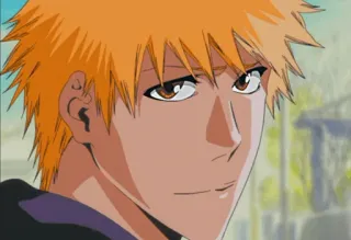 🙃 Ichigo Kurosaki Bleach anime, manga, bleach, ichigo, ichigo kurosaki telegram sticker