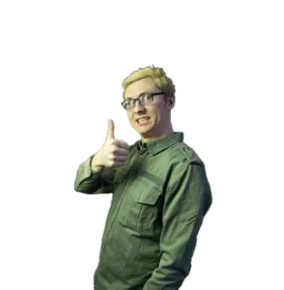 👌 Pouce levé, Homme, Personne, Portrait telegram sticker